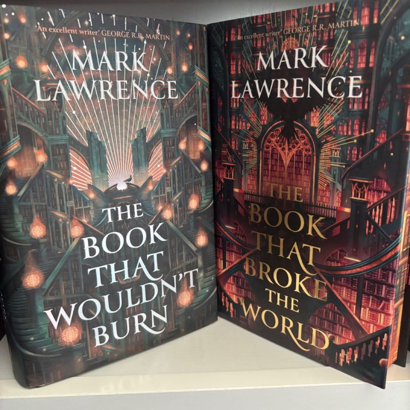 Locked Library The Book That Wouldn’t Burn & The Book That Broke The World