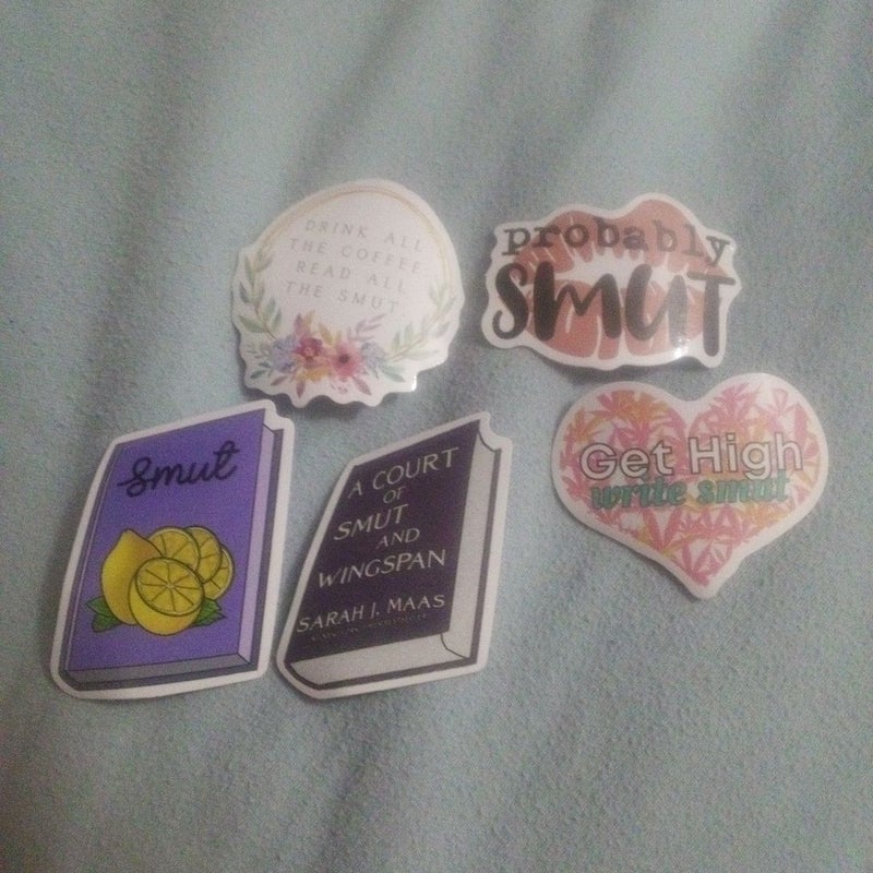 5 Smutty Stickers #2