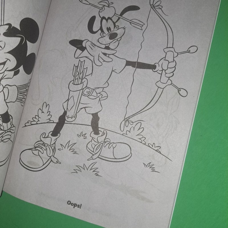 Mickey and Minnie Mouse Coloring Books 