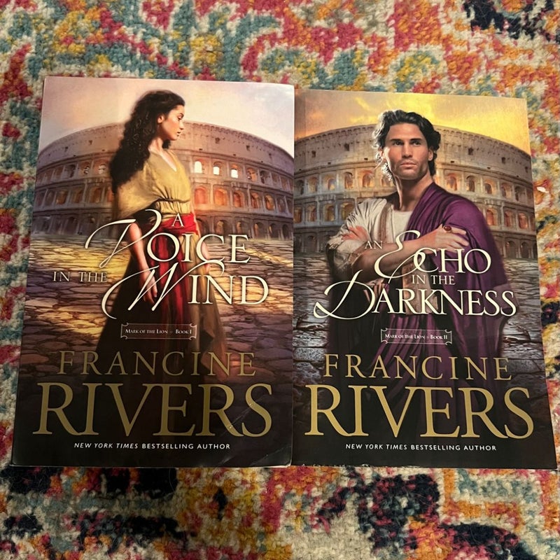 Francine Rivers Mark of the Lion series books 1&2 Very Good Condition! Paperback