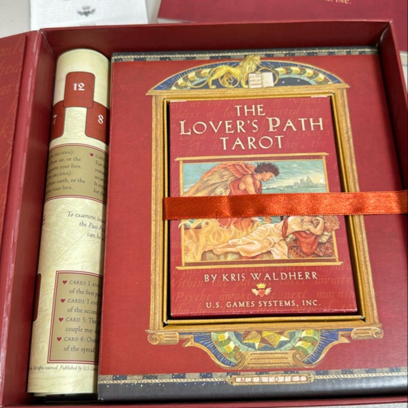 The Lover's Path Tarot Book and Set