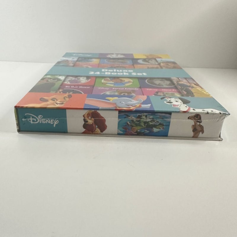 Disney Deluxe 24 Board Book Box Set, NEW