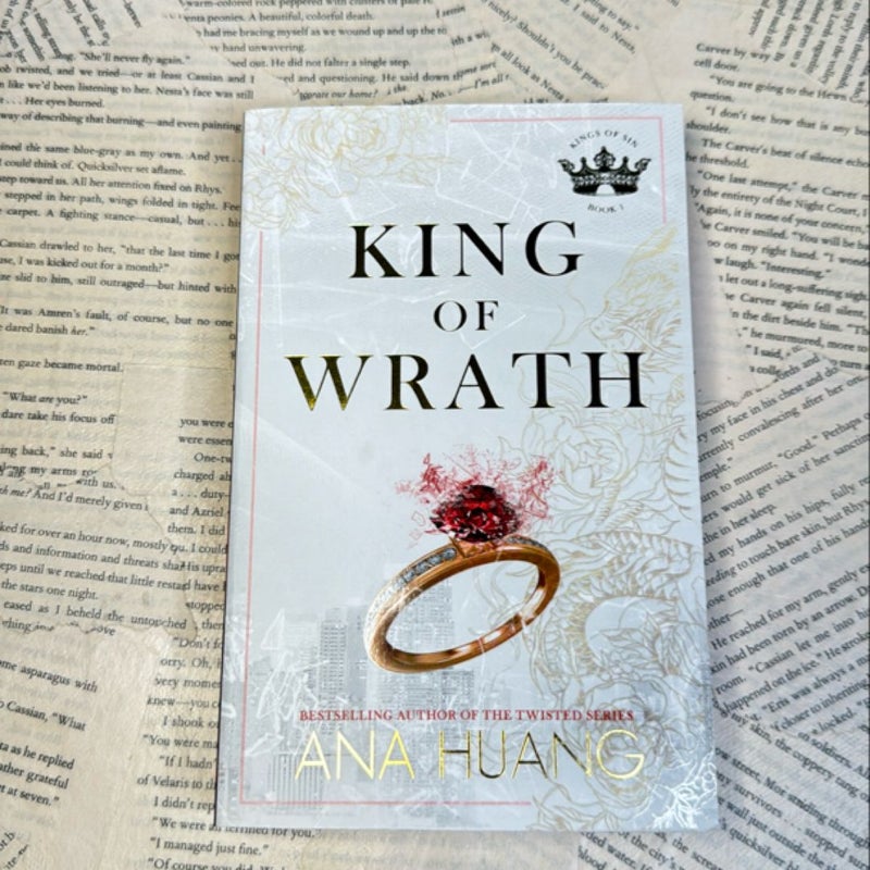 King of Wrath (Piatkus UK foiled cover)