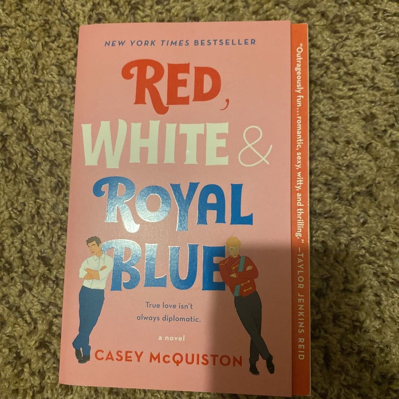  Red, White & Royal Blue: A Novel: 9781250316776: McQuiston,  Casey: Books