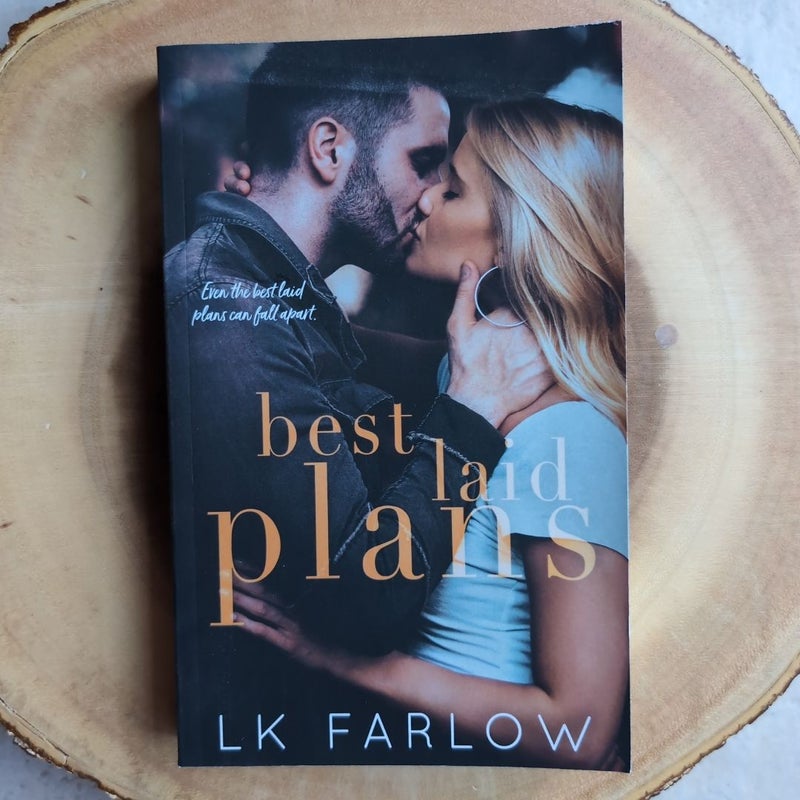 *SIGNED* Best Laid Plans OOP cover