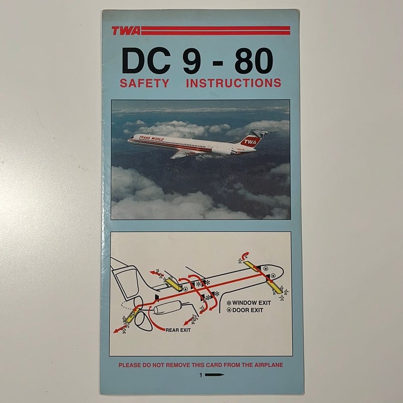 DC 9-80 Safety Instructions 
