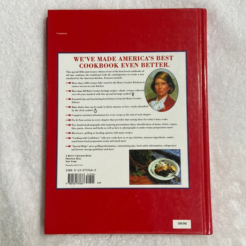 Betty Crocker's Cookbook