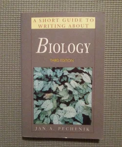 A Short Guide to Writing about Biology