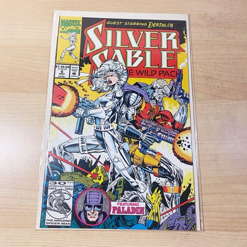 Silver Sable and the Wild Pack #6 (Marvel Comics November 1992)