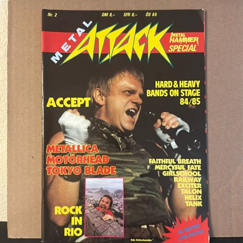 Metal Attack .Nr.2 Magazine