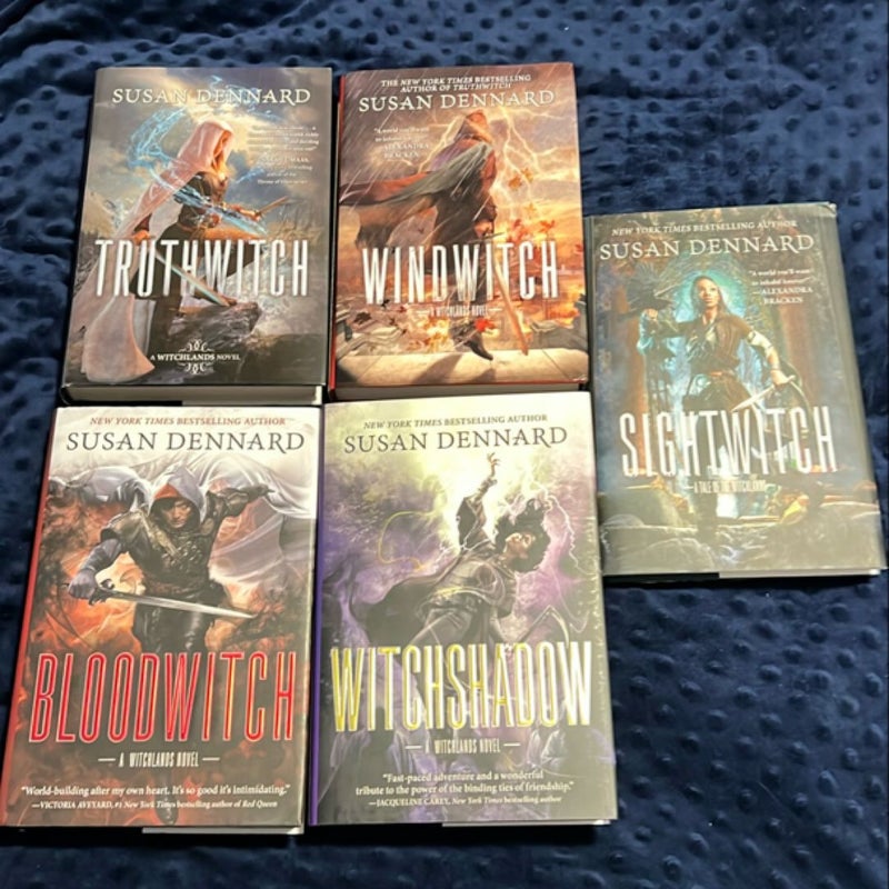 SIGNED Truthwitch Series w/goody! 