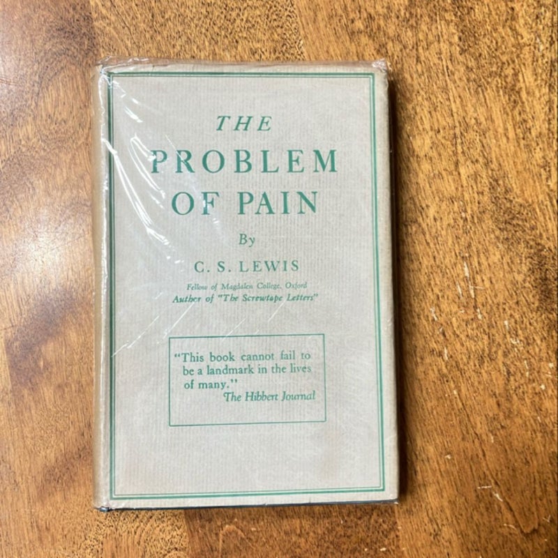 The Problem of Pain