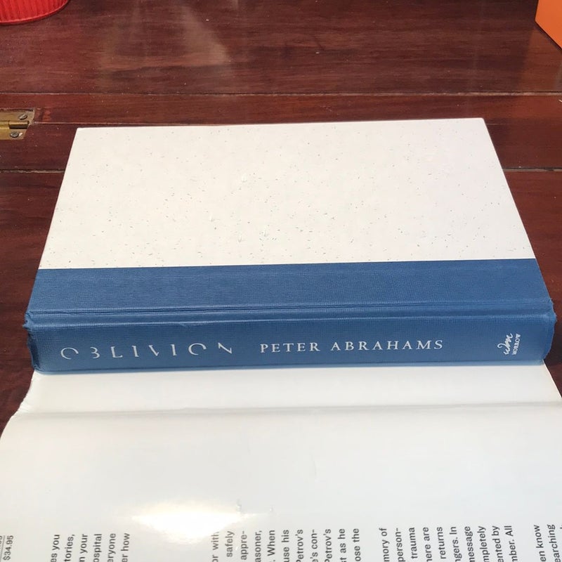 First edition /1st* Oblivion