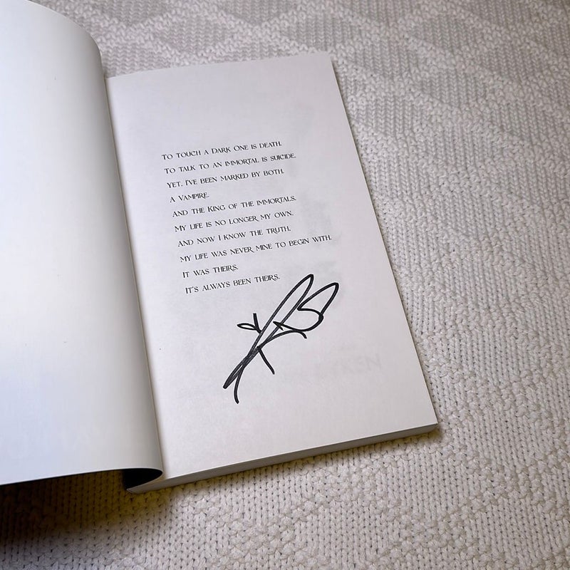 The Dark Ones ** Signed By Author