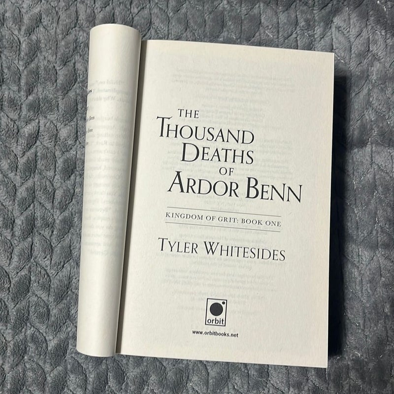 The Thousand Deaths of Ardor Benn