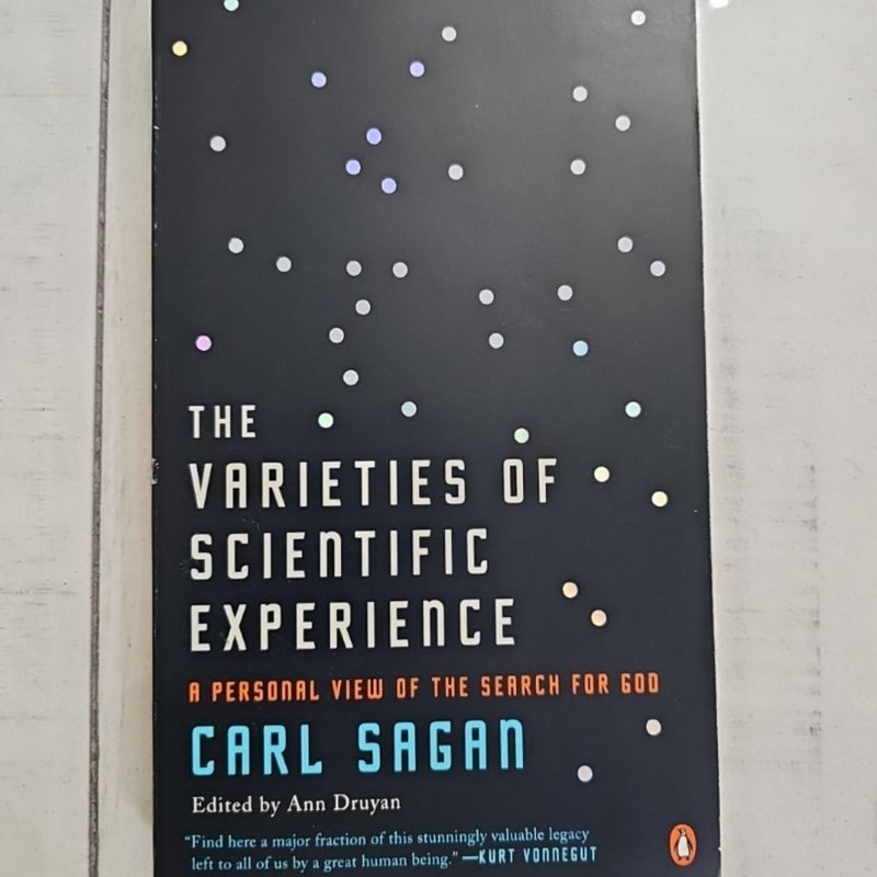 The Varieties of Scientific Experience