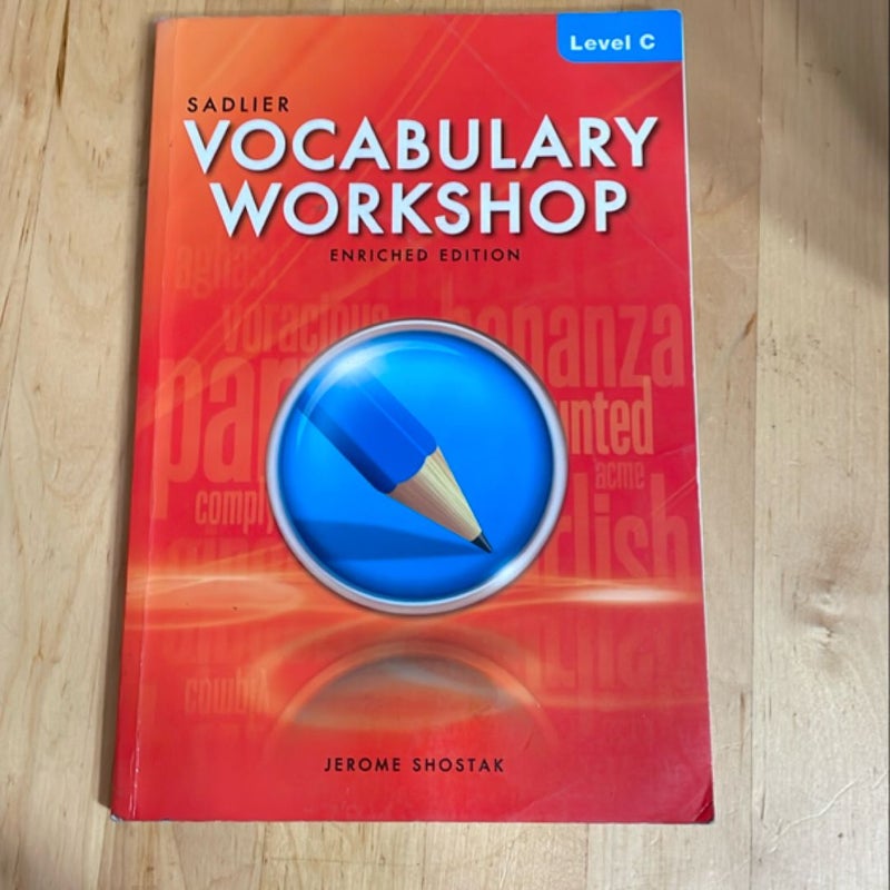 Vocabulary workshop 