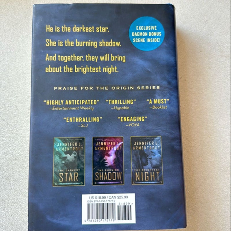 The Brightest Night Hand Signed first edition