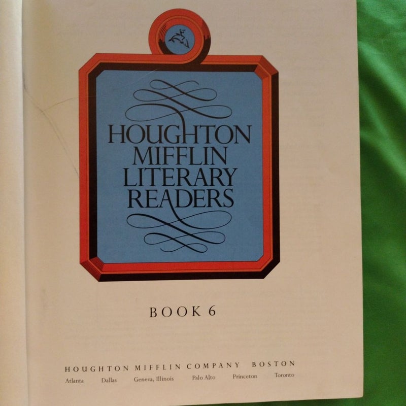 Houghton Mifflin Literary Readers Book 6