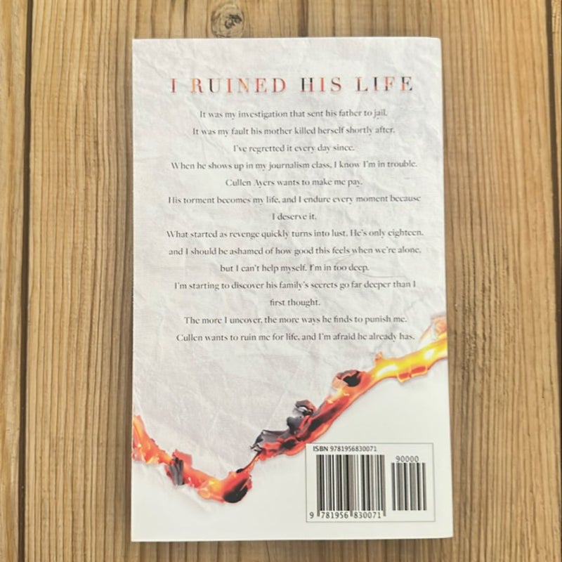 Burn for Me (Signed)