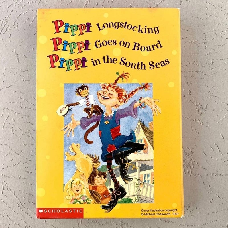 Pippi Longstocking - 3 Book Box Set 