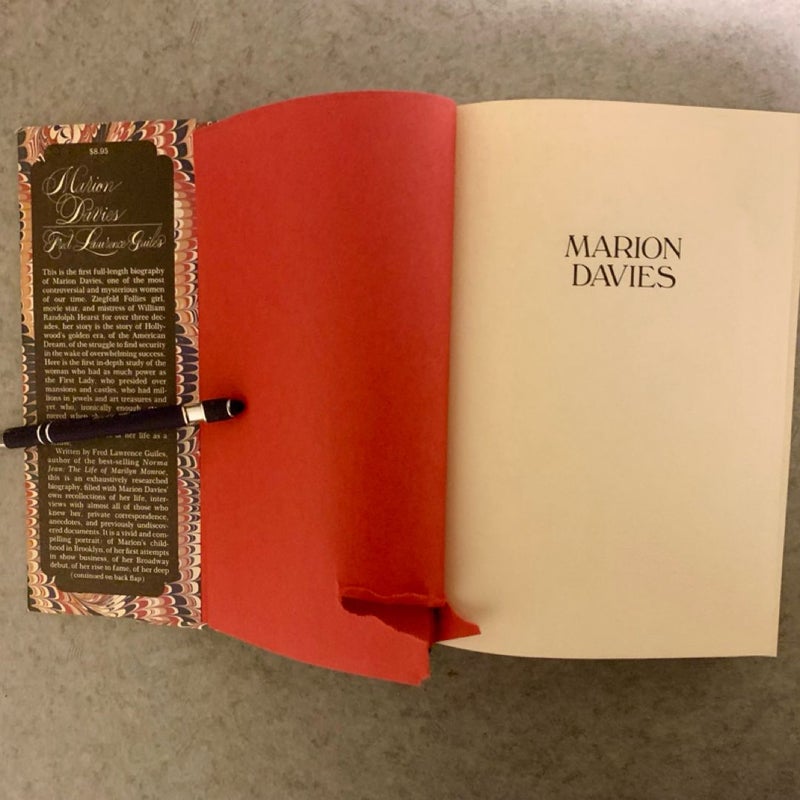 Marion Davies; a Biography