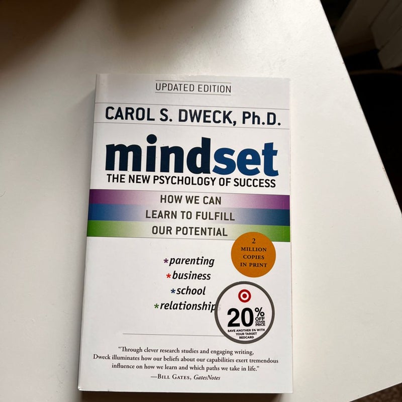 Mindset by Carol S. Dweck, Paperback