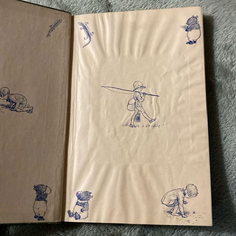 NOW WE ARE SIX By A A Milne illustrated E H Shepard 1st ed 1927