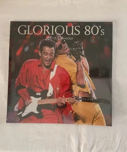 2018 Glorious 1980's Calendar 12x12 New in Plastic 