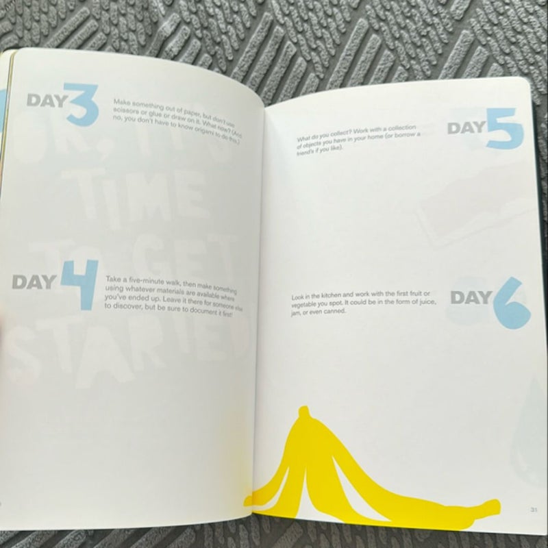 A daily creativity journal 