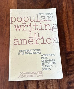 Popular Writing in America