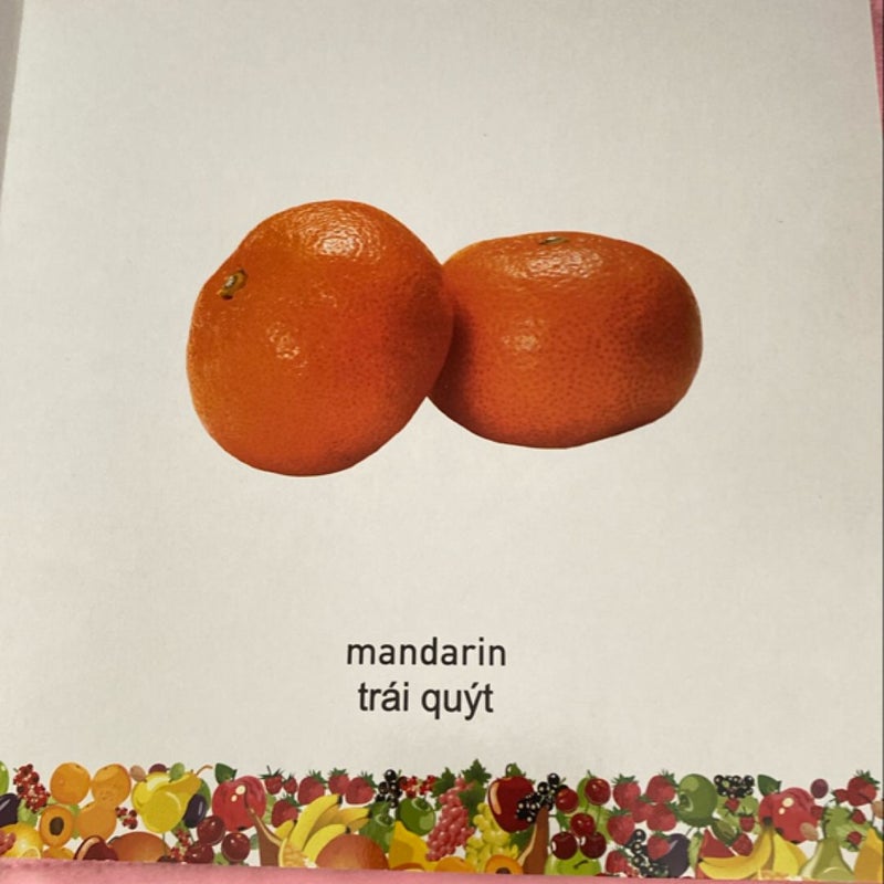 My First Bilingual Book-Fruit (English-Vietnamese)