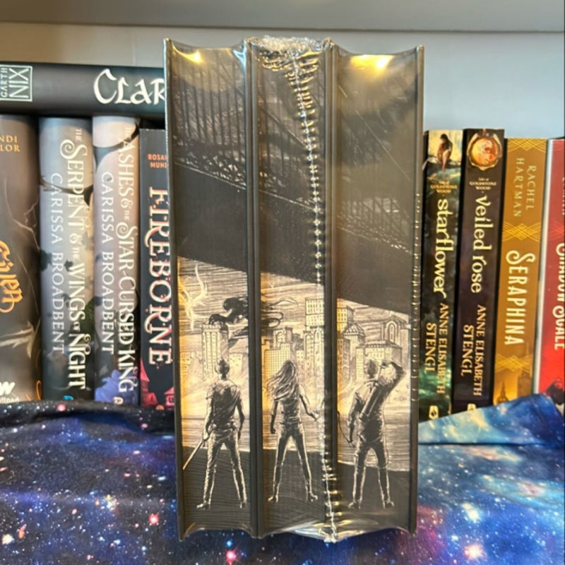 The Mortal Instruments *Fairyloot* Editions: City of Bones, City of Ashes, and City of Glass