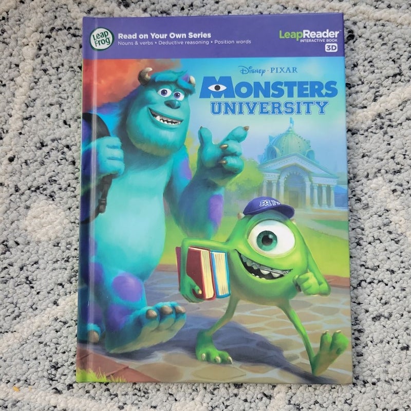 Leap Frog LeapReader Disney Pixar Momsters University 