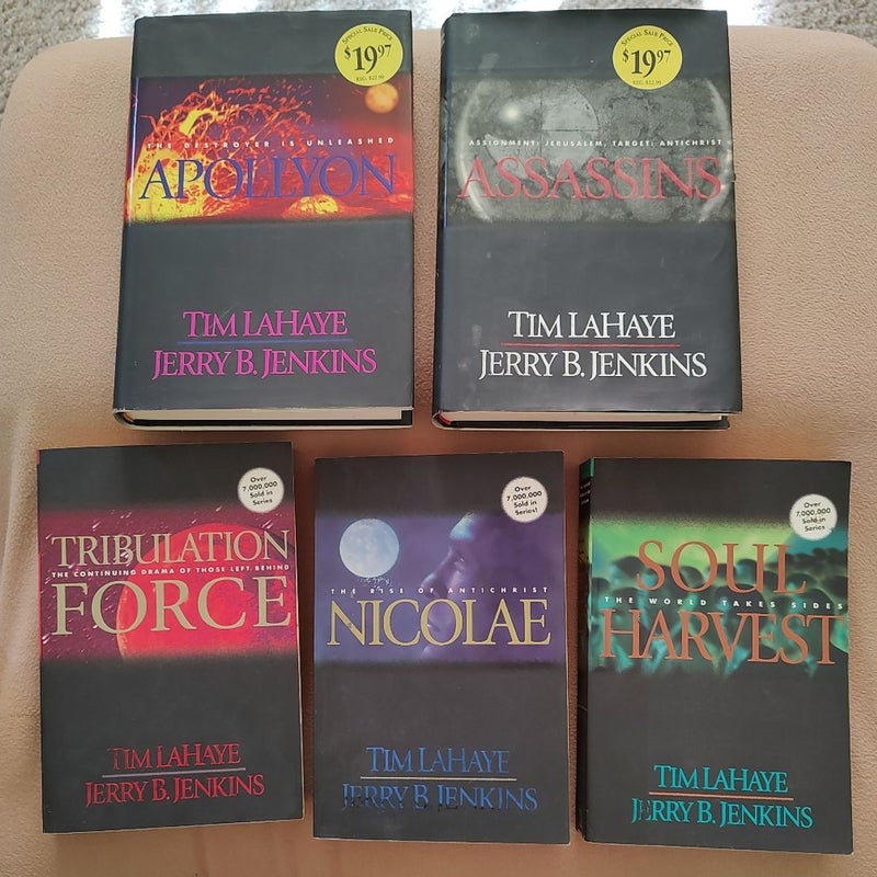Lot of 5 Left Behind Series Books