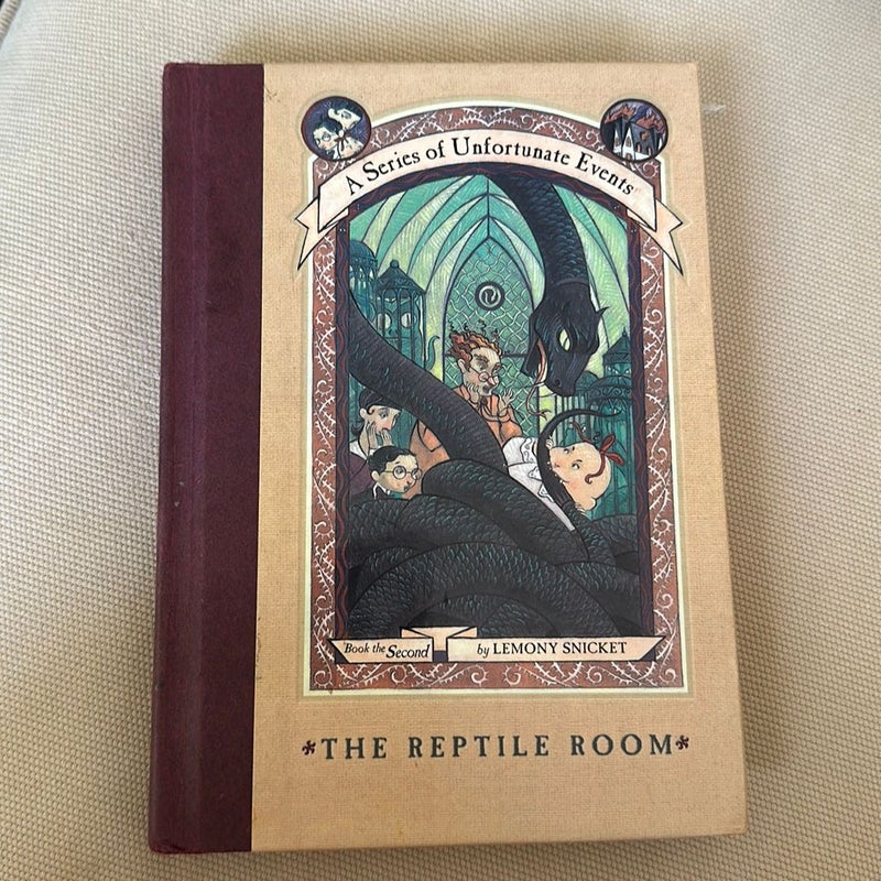 First Edition First Printing A Series of Unfortunate Events #2: the Reptile Room