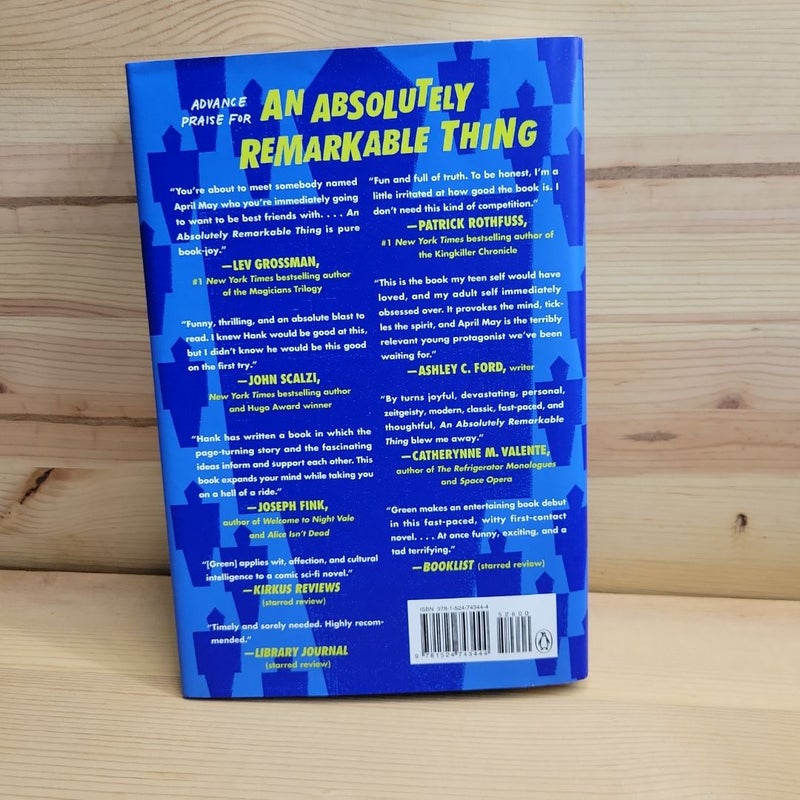 An Absolutely Remarkable Thing by Hank Green