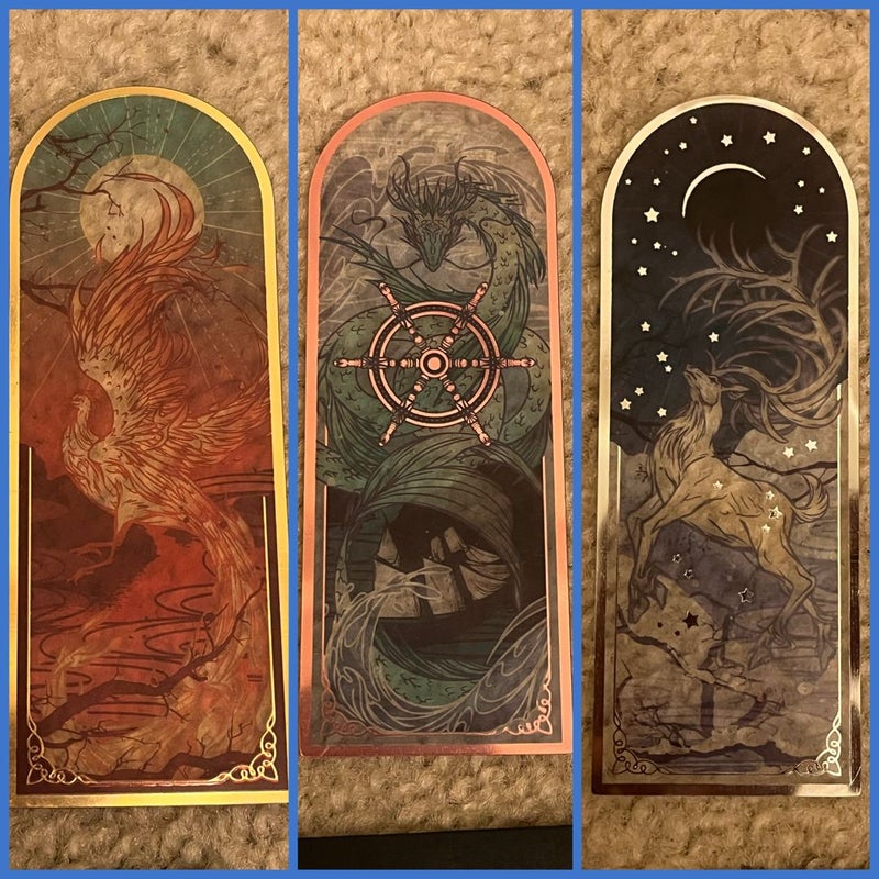 Shadow and Bone Trilogy + Owlcrate Amplifier Bookmarks