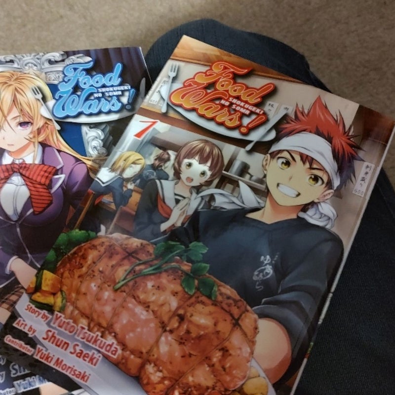 Food Wars!: Shokugeki No Soma, Vol. 1 and 2