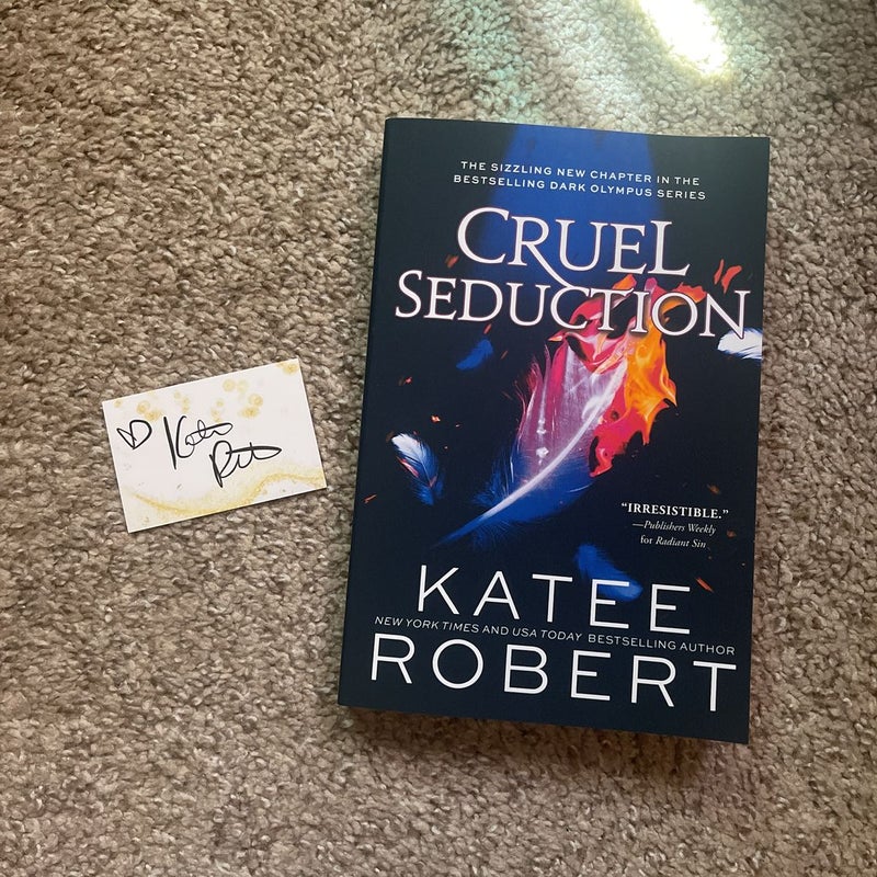 Cruel Seduction *Signed Bookplate*