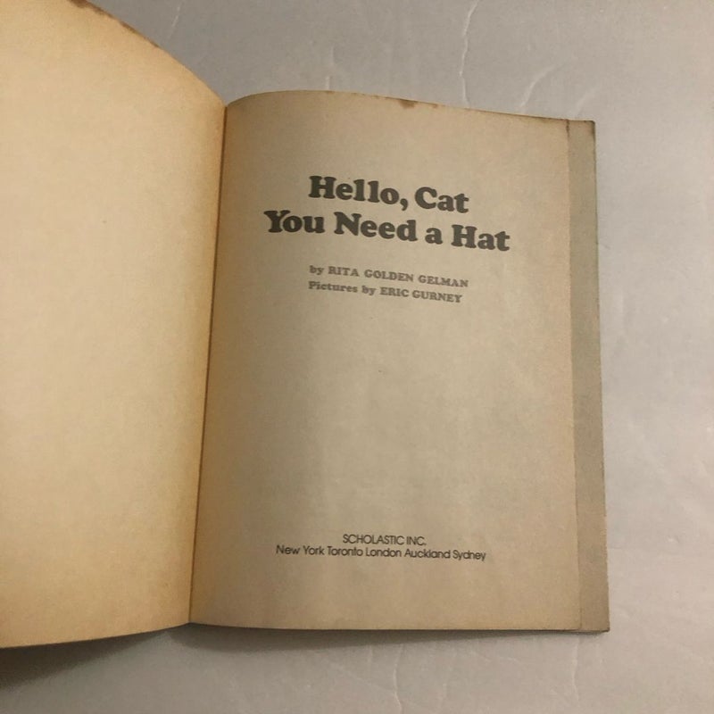 Hello, Cat, You Need a Hat