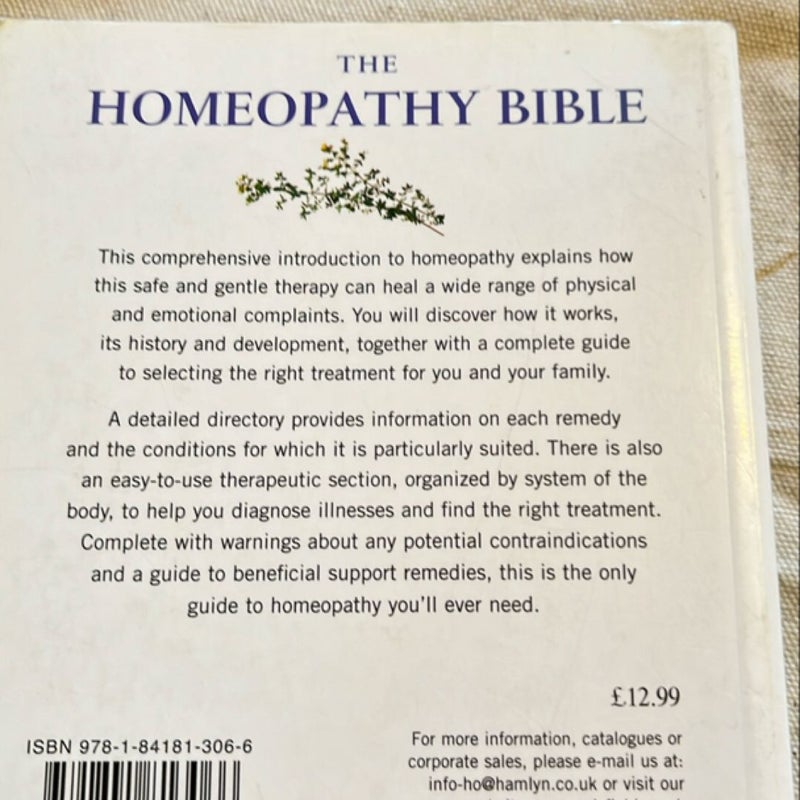 The Homeopathy Bible