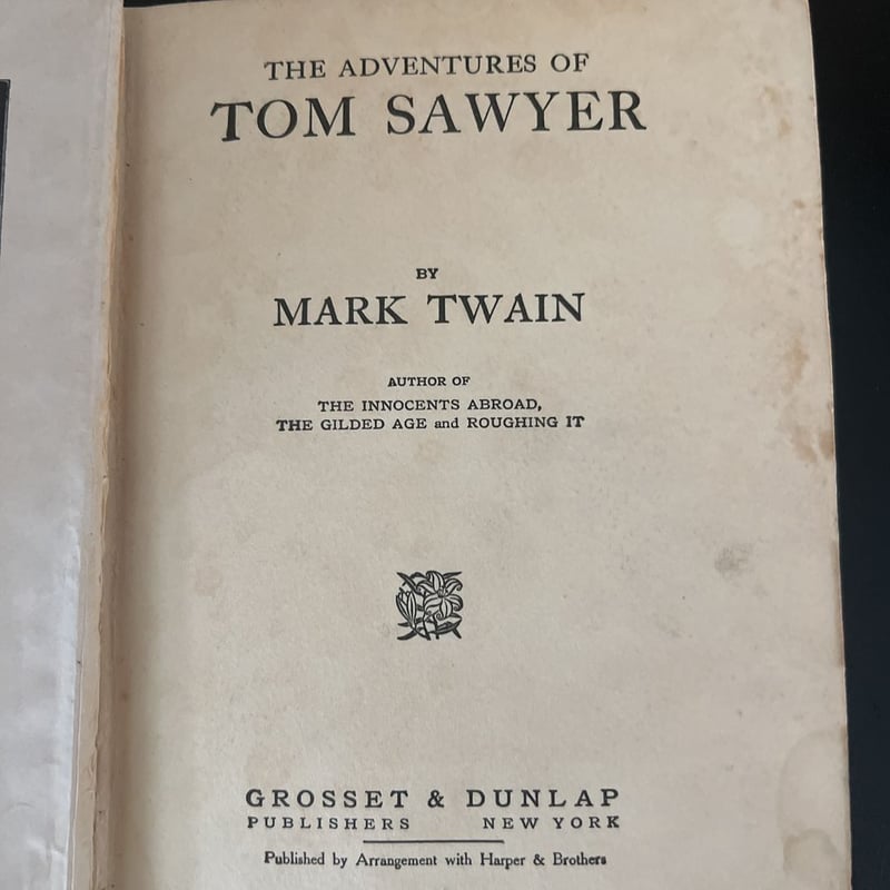 The adventures of Tom Sawyer by Mark Twain, Hardcover | Pangobooks