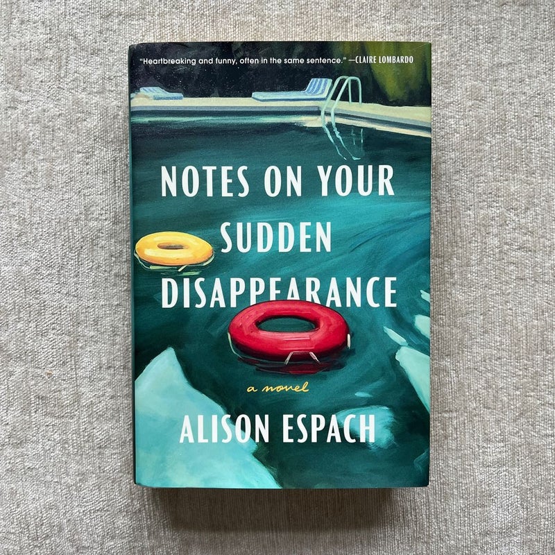 Notes on Your Sudden Disappearance