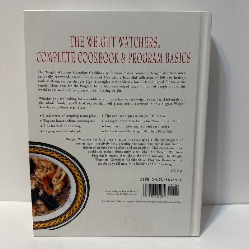 The Weight Watcher's Complete Cookbook and Program Basics