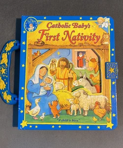Catholic Baby's First Nativity