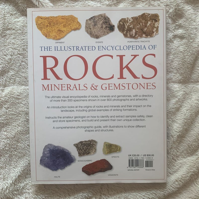 The Illustrated Encyclopedia Of Rocks Minerals And Gemstones