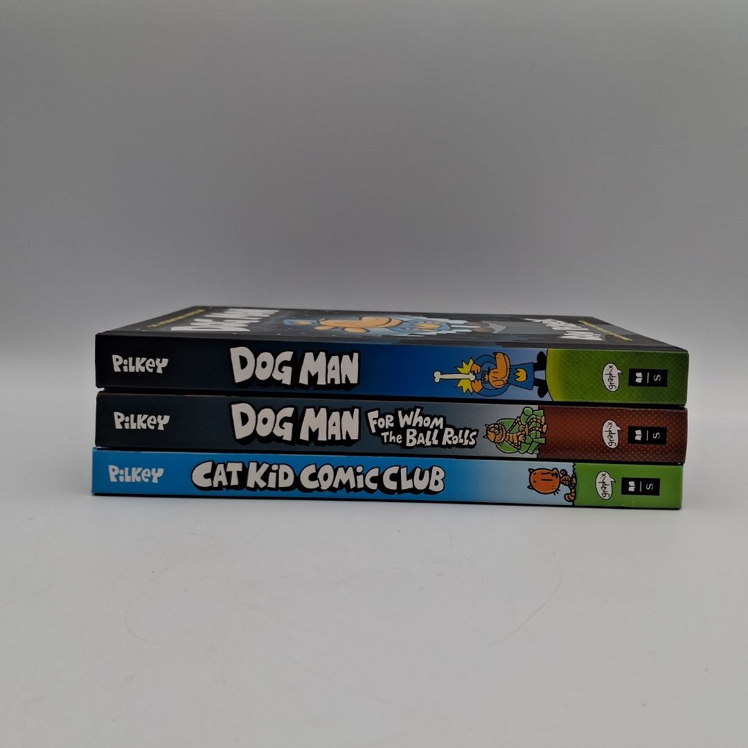 Bundle of 3 Dog Man & Cat Kid