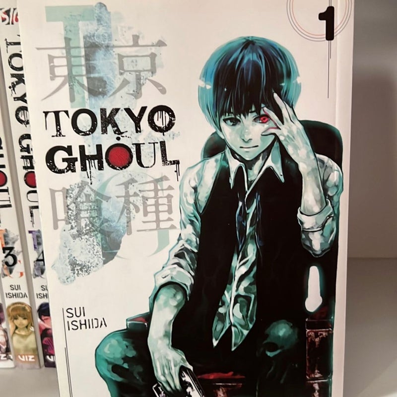 Tokyo Ghoul Manga Set volume 1-8 by Sui Ishida, Paperback