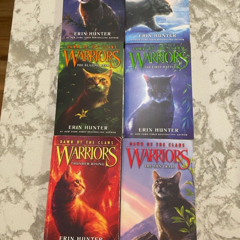 Warriors: Dawn of the Clans 5 6冊セット Warriors Cats Dawn of The Clans Prequel 1-6 Series 5 Books